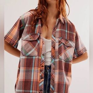 We The Free Multicolor Plaid Shirt